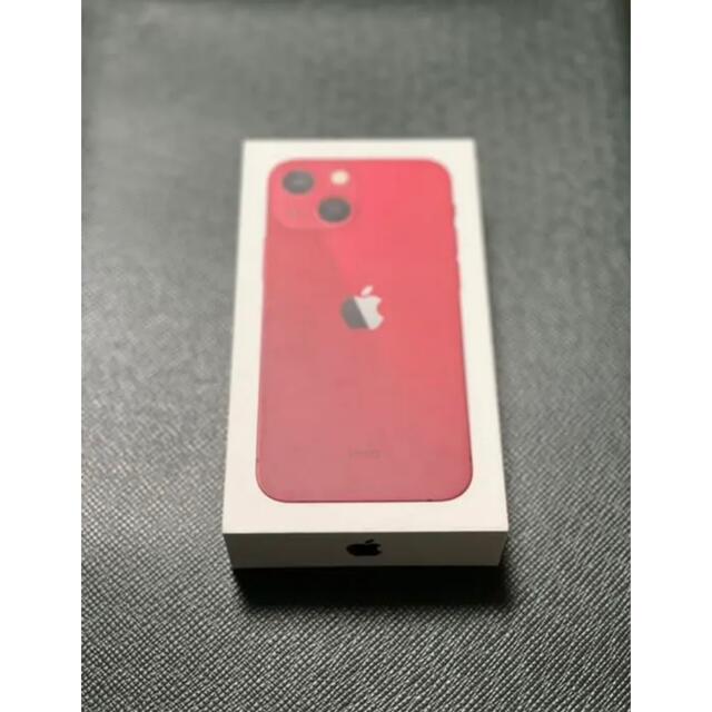 iPhone13mini 128GB レッド　未使用品 スマホ/家電/カメラのスマートフォン/携帯電話(スマートフォン本体)の商品写真