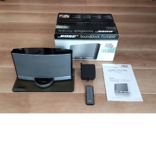 ボーズ(BOSE)のBOSE SoundDock Portable(スピーカー)