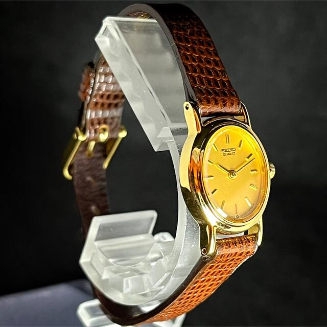 SEIKO - 【SEIKO】セイコー/Vintage/レディース腕時計/ゴールド SEIKO - 【SEIKO】セイコー/Vintage/レディース腕時計/ゴールド