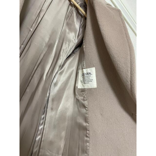 COCO DEAL(ココディール)のバックフレアロングコート レディースのジャケット/アウター(ロングコート)の商品写真