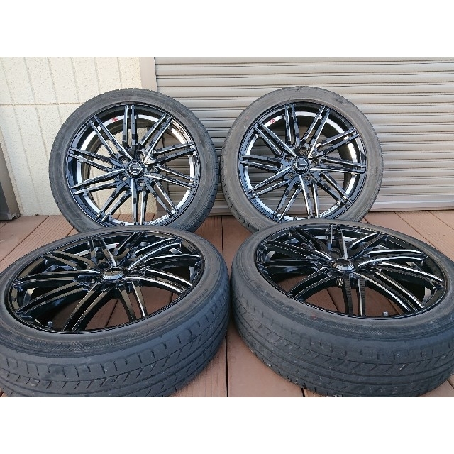 ② 18インチホイール1本☆ウェッズ レオニス グレイラ 215/45R18 自動車/バイクの自動車(タイヤ・ホイールセット)の商品写真