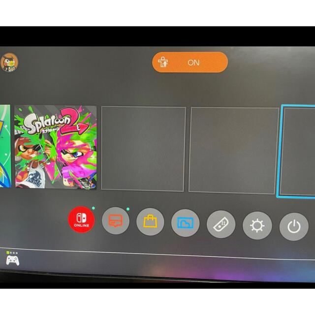 新品未使用　任天堂　switch　本体　バッテリー強化品