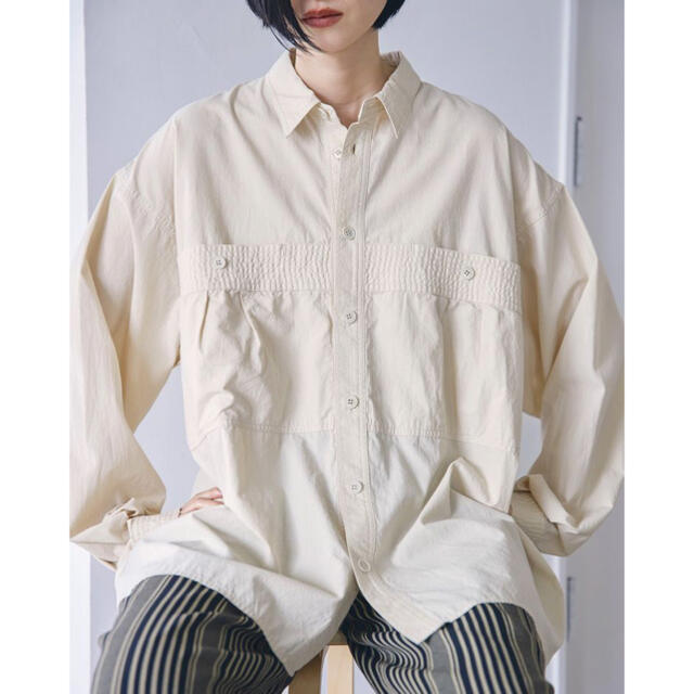 TODAYFUL - ☆新品未使用☆TODAYFUL Stitch Over Shirts クリームの