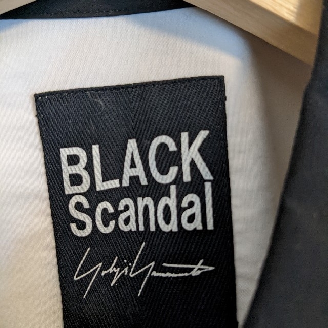 BLACK SCANDAL　yohji yamamoto　前ヌードシャツ