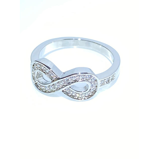 二本セット安室奈美恵ちゃんフルエタニティインフィニティリング指輪 レディースのアクセサリー(リング(指輪))の商品写真