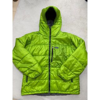 パタゴニア(patagonia)のダスパーカ パタゴニア 2002年製 XL ゲッコーグリーン patagonia(ダウンジャケット)