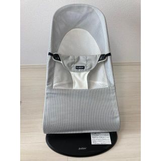 ベビービョルン(BABYBJORN)のベビービョルン　バウンサー　バランスソフトメッシュ　グレー／ホワイト(その他)