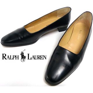 ラルフローレン(Ralph Lauren)のスペイン製 RALPH LAUREN ラルフローレン レザーパンプス24cm(ハイヒール/パンプス)
