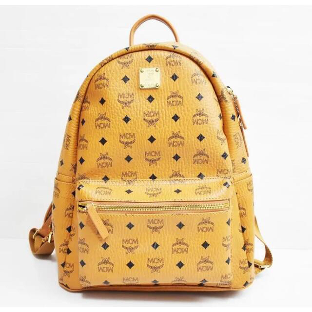 MCM コニャック モノグラム ヴィセトス リュック バックパック