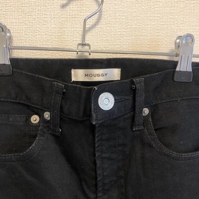 moussy(マウジー)のMOUSSY HW Rebirth BLACK SKINNY 25 レディースのパンツ(デニム/ジーンズ)の商品写真