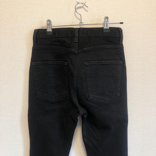 moussy(マウジー)のMOUSSY HW Rebirth BLACK SKINNY 25 レディースのパンツ(デニム/ジーンズ)の商品写真