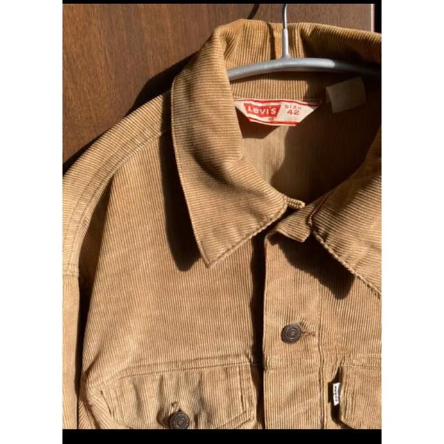 Levi's(リーバイス)の状態良いです！60's Levi's  big E 70505 コーデュロイ メンズのジャケット/アウター(Gジャン/デニムジャケット)の商品写真