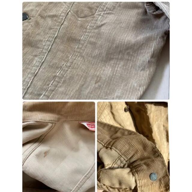 Levi's(リーバイス)の状態良いです！60's Levi's  big E 70505 コーデュロイ メンズのジャケット/アウター(Gジャン/デニムジャケット)の商品写真