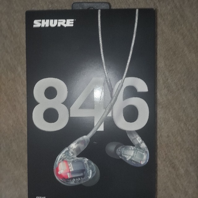 SHURE SE846有線 - ヘッドフォン/イヤフォン