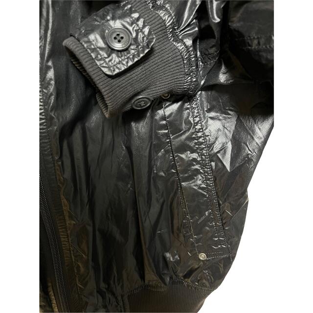 DIESEL(ディーゼル)の【やまちゃん様専用】ディーゼル ナイロンジャケット 黒 メンズのジャケット/アウター(ナイロンジャケット)の商品写真