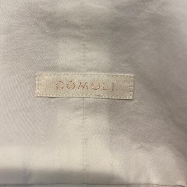 COMOLI(コモリ)のコモリ コモリシャツ 白 サイズ2 メンズのトップス(シャツ)の商品写真