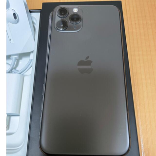 アイフォーン(iPhone)の[美品]iPhone11 pro space gray 64GB(スマートフォン本体)