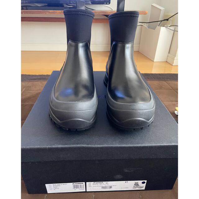 JIL SANDERジルサンダーMAN ANKLE BOOT 41サイズ新品