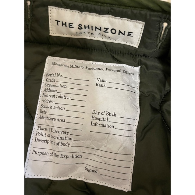 Shinzone(シンゾーン)のシンゾーン　フィールドパーカー　ライナージャケット　ライナー レディースのジャケット/アウター(ミリタリージャケット)の商品写真