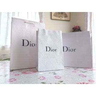 ディオール(Dior)のDior ディオール ショップ袋　3枚セット(ショップ袋)