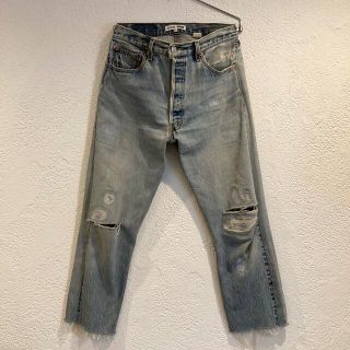 リーバイス(Levi's)のリーバイス REDONE 再構築 ヴィンテージ デニム パンツ ダメージ 28(デニム/ジーンズ)