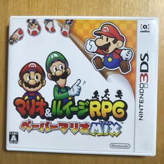 ニンテンドー3DS(ニンテンドー3DS)のマリオ＆ルイージRPG ペーパーマリオMIX 3DS(携帯用ゲームソフト)