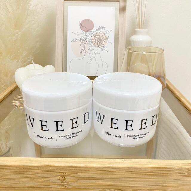 WEEEDスクラブ♡2個セット コスメ/美容のボディケア(ボディスクラブ)の商品写真