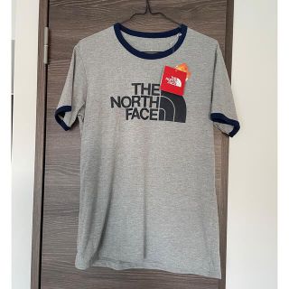 ザノースフェイス(THE NORTH FACE)のノースフェイス　ロゴTシャツ  ミックスグレー　L(Tシャツ/カットソー(半袖/袖なし))