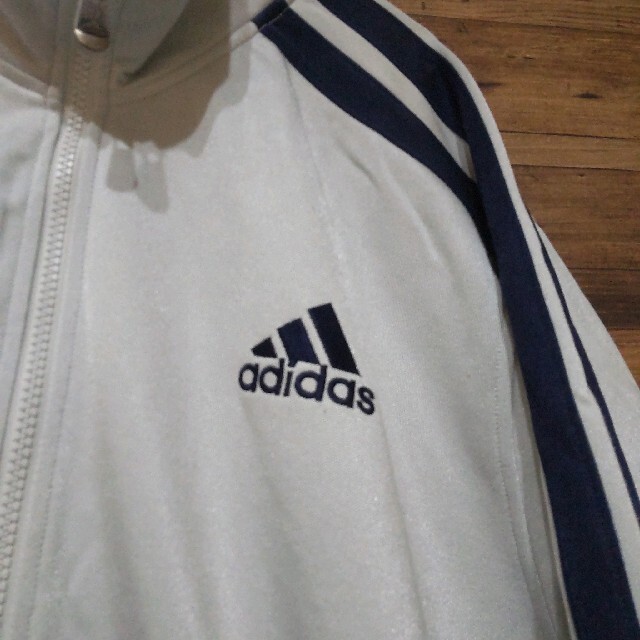 adidas アディダス スリーライン ロゴ刺繍 トラックジャケット ジャージ