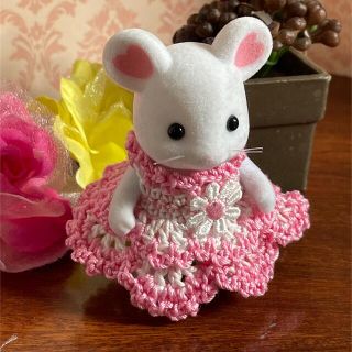 エポック(EPOCH)のハンドメイド♡シルバニア春ドレス③(その他)