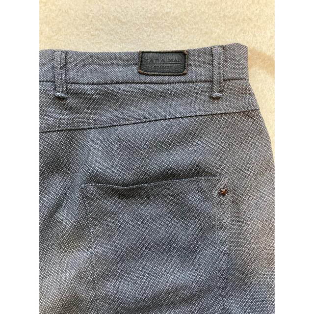 ZARA(ザラ)の【おかっち様専用】ZARA MEN BASIC パンツL グレーノータック メンズのパンツ(スラックス)の商品写真