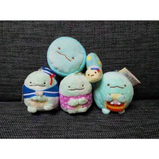 すみっコぐらし　とかげ　にせつむり　セット　プライズ(キャラクターグッズ)