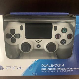 プレイステーション4(PlayStation4)の【新品未使用】DUALSHOCK4 デュアルショック グレイシャー•ホワイト(その他)