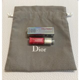 クリスチャンディオール(Christian Dior)のDior アディクトリップグロス ミニ・巾着(リップグロス)