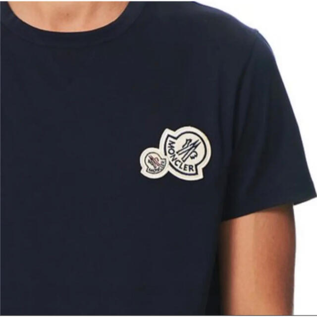 MONCLER モンクレール Wロゴワッペン Tシャツ