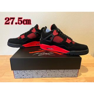 ナイキ(NIKE)のNIKE AIR JORDAN 4 "Red Thunder/Crimson"(スニーカー)