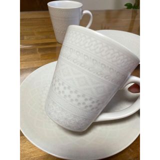 ノリタケ(Noritake)のNoritake ノリタケ KATAZOME カタゾメ マグカップ プレート(食器)