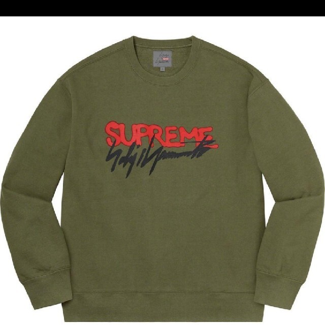 Supreme Yohji Yamamoto Crewneck Olive XL