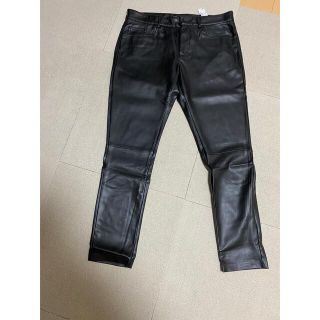 ザラ(ZARA)のZARA  メンズ　フェイクレザーパンツ　(その他)