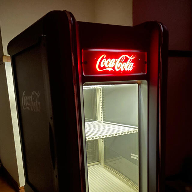 コカ・コーラ(コカコーラ)のFrigoglass 冷蔵庫 ショーケース  Coca Cola コカコーラ スマホ/家電/カメラの生活家電(冷蔵庫)の商品写真