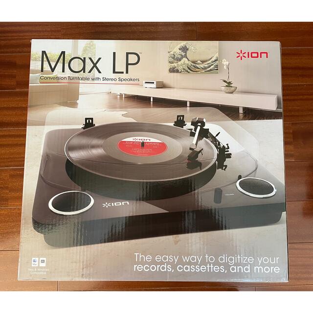 Max LP レコードプレーヤー ION AUDIO MAX LP USB端子