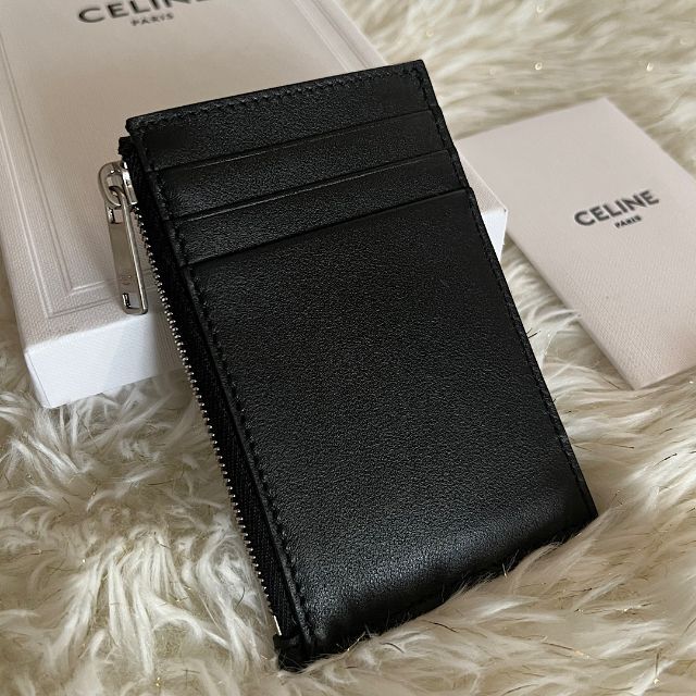 celine(セリーヌ)のラグジュアリー♪新品・箱付き【CELINE】コイン＆カードケース メンズのファッション小物(コインケース/小銭入れ)の商品写真