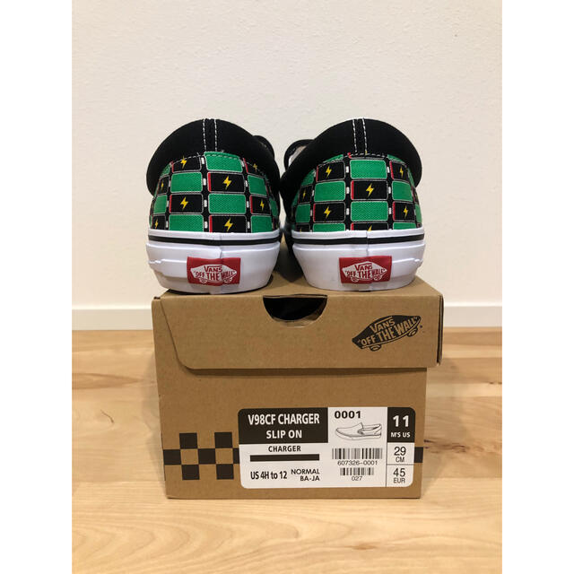 VANS スリッポン　チャージ柄　ビリーズ限定　29cm