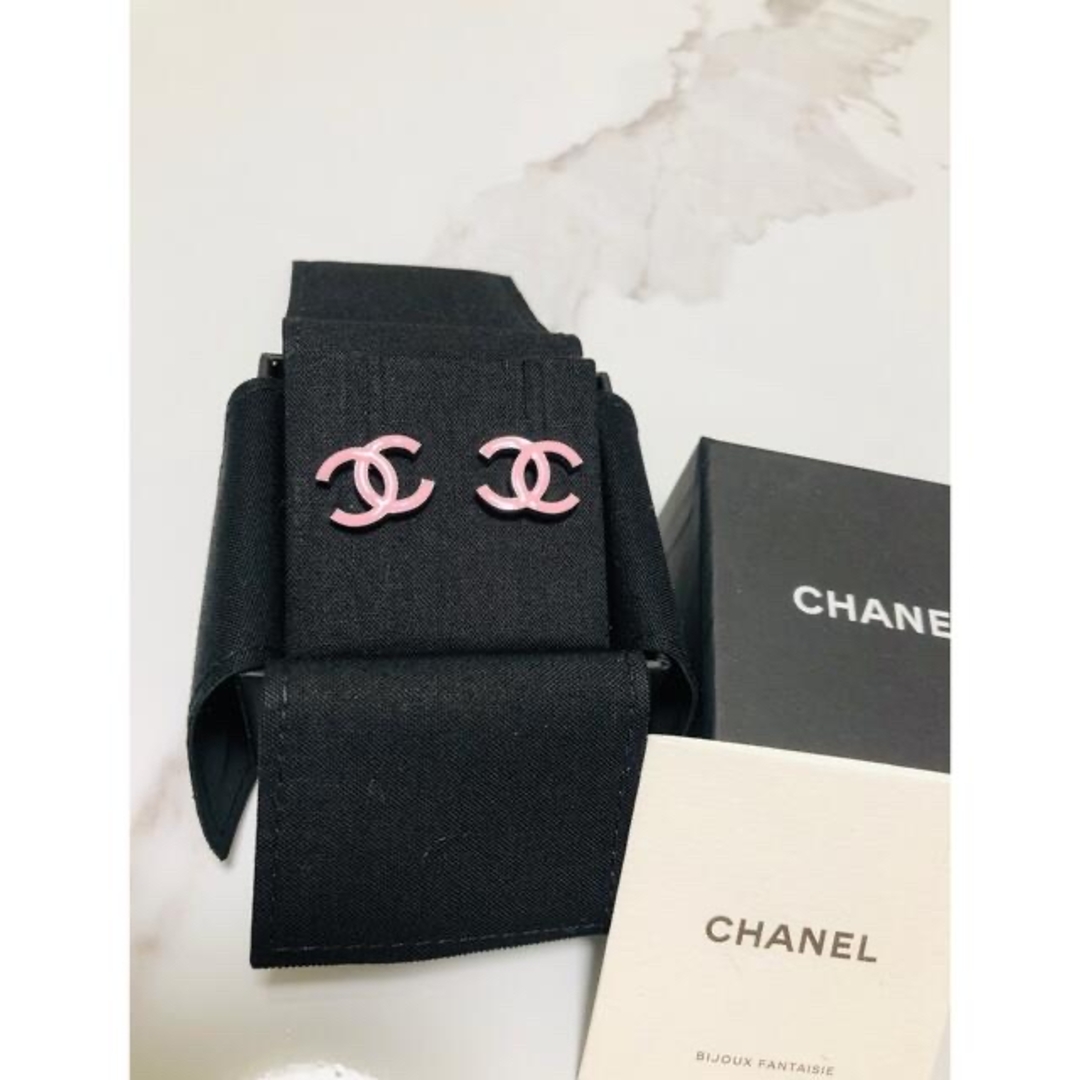 CHANEL ココマークトップピアス　ピンク　新品未使用　正規品【大幅値下げ中】