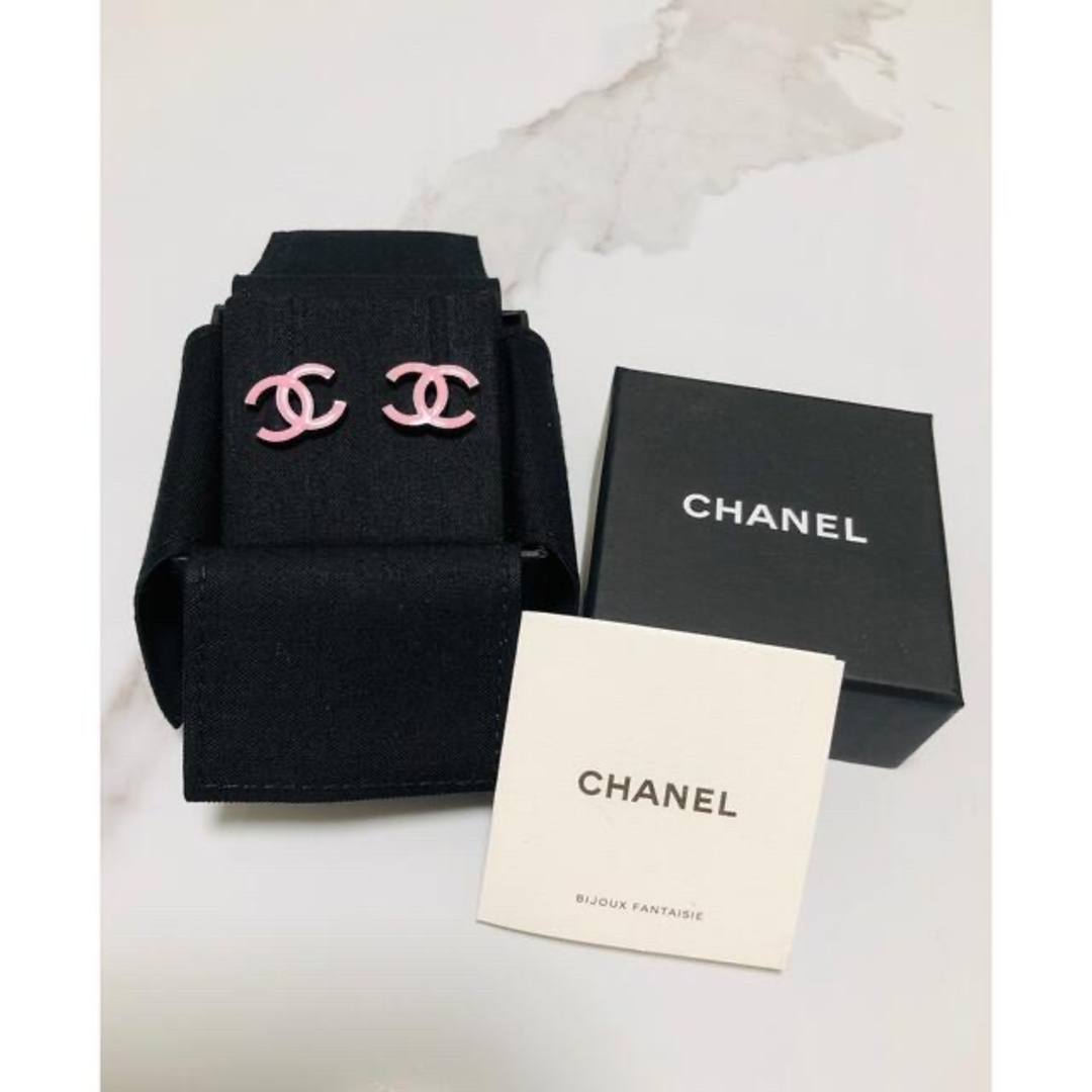 CHANEL ココマークトップピアス　ピンク　新品未使用　正規品【大幅値下げ中】