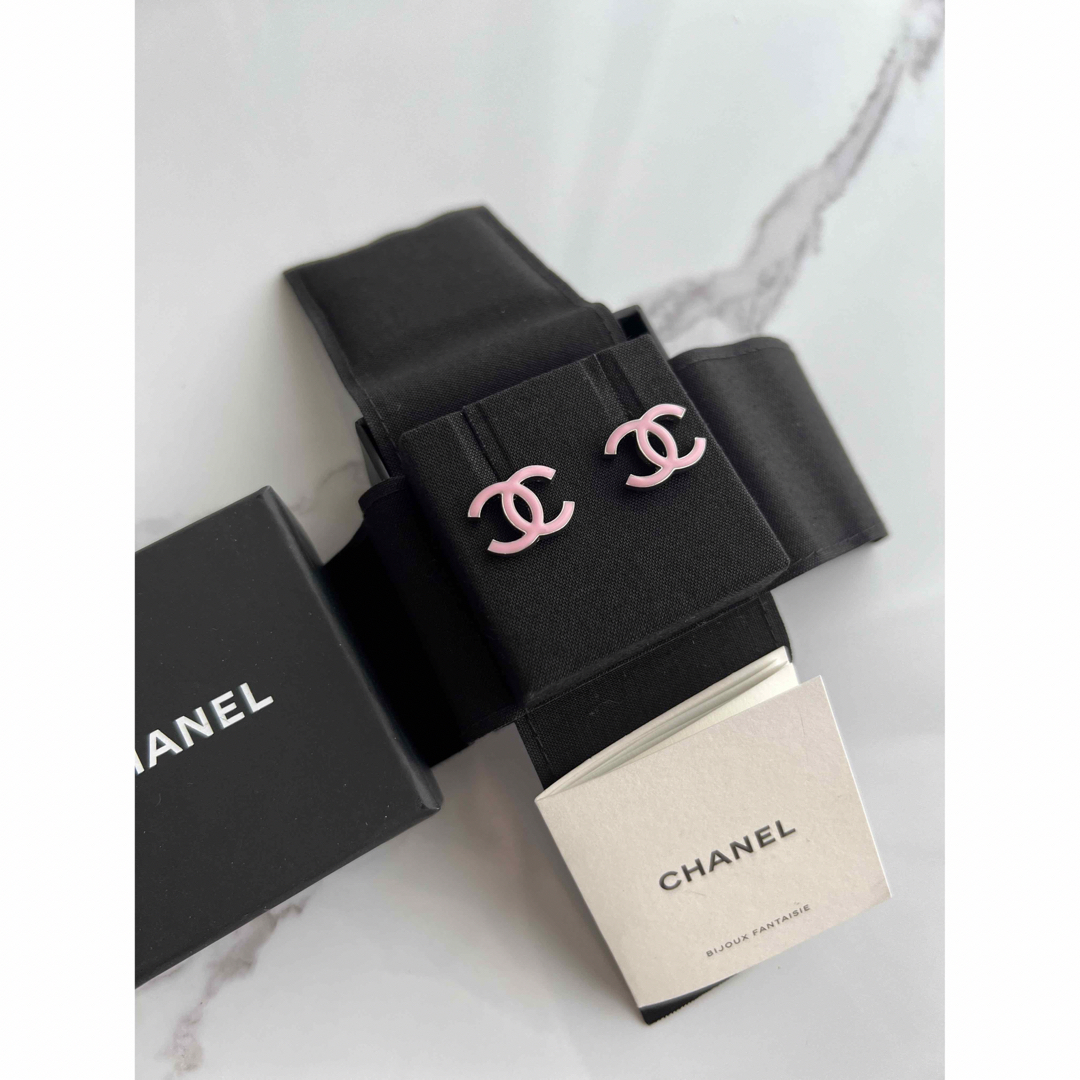 CHANEL ココマークトップピアス　ピンク　新品未使用　正規品【大幅値下げ中】