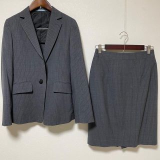 パーソンズ(PERSON'S)の【美品】パーソンズ　スカートスーツ 9/11 OL リクルート　春夏秋　手洗い(スーツ)