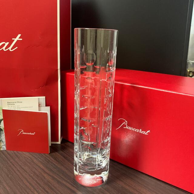 Baccarat(バカラ)のバカラ エキノックス フラワーベース エンタメ/ホビーの美術品/アンティーク(ガラス)の商品写真