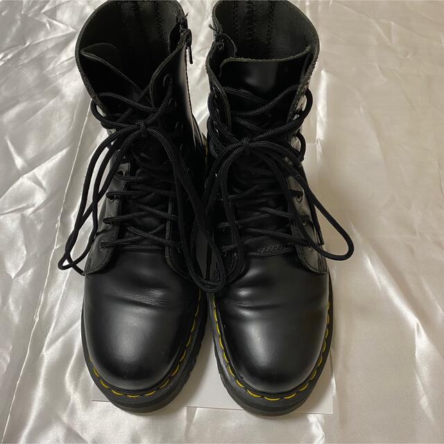 ブラックサイズDr.Martens JADON AW006 8ホール 厚底