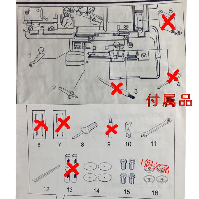 Jaguar(ジャガー)のロックミシン　ジャガー　EL-487DW スマホ/家電/カメラの生活家電(その他)の商品写真